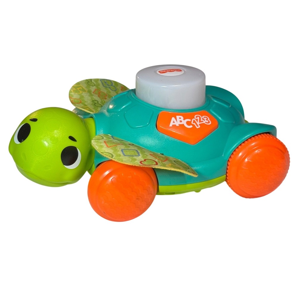 Fisher-Price Linkimals Sit-to-Crawl Sea Turtle GTK08 Tested Working